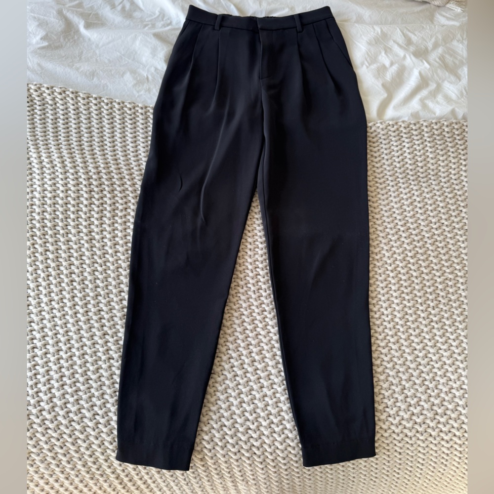 Uniqlo black Slim Fit Trousers